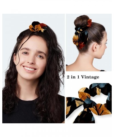 Thanksgiving Leaves Bouffant Caps Ponytail Scrub Cap Gourd Shaped Working Hat Bunny Ear Bow Hair Ties Color 6 $11.39 Skullies...