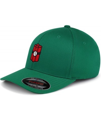 Flexfit TNT Embroidered Baseball Cap Bomb Green $14.99 Baseball Caps