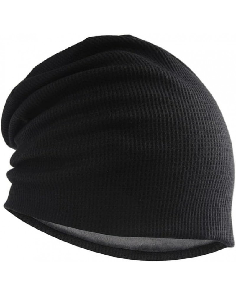 1*Cool Baggy Cap Slouch Oversize Hat Ski Beanie Winter Knit Warm Accessory Part Black $9.39 Skullies & Beanies