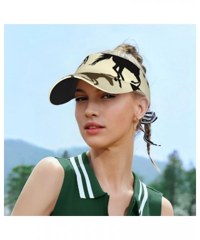 Sport Sun Visor Hats Adjustable Empty Top Baseball Cap Ball Caps for Women Men Color 478 $12.56 Visors