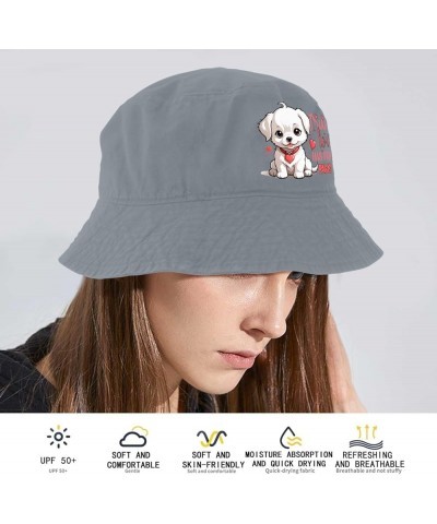 True Love Had Four Paws Bucket Hat Bucket Hats Packable Mens Hats for Camping Accessories for Hiking Must Light Grey $11.42 B...