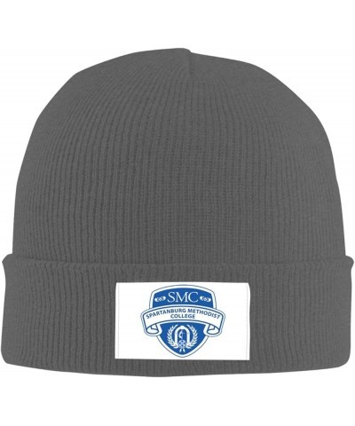 Spartanburg A Methodist College Logo Stretch Knit Hat for Men Women Winter Warm Cap Deep Heather $7.22 Skullies & Beanies