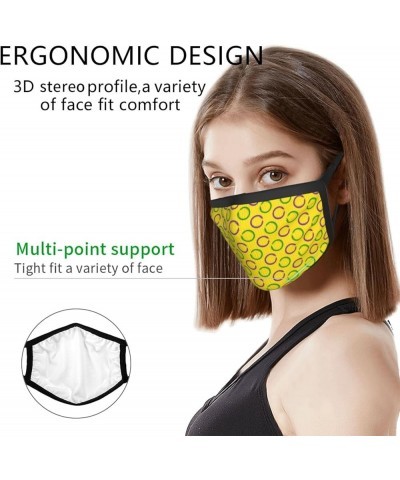 Women and Men Washable Face Mask Reusable Balaclavas Protection for Daily Decor, 3 Pcs Pattern (302) $10.19 Balaclavas