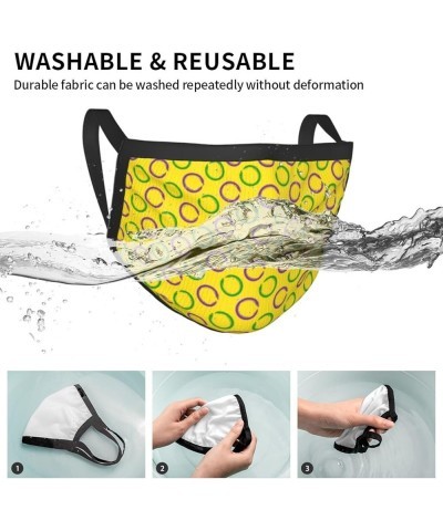 Women and Men Washable Face Mask Reusable Balaclavas Protection for Daily Decor, 3 Pcs Pattern (302) $10.19 Balaclavas