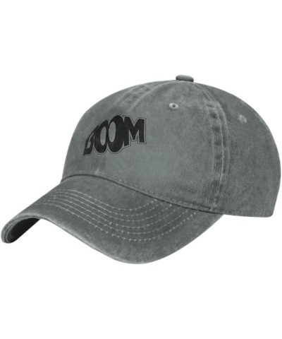 Trucker Caps Baseball Cap with Your Text Funny Baseball Cap Slogan Hat Gray4 $9.48 Baseball Caps