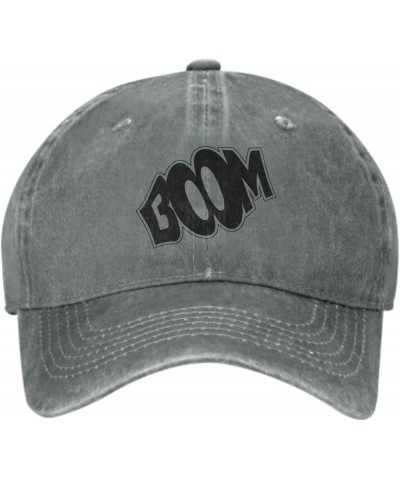 Trucker Caps Baseball Cap with Your Text Funny Baseball Cap Slogan Hat Gray4 $9.48 Baseball Caps