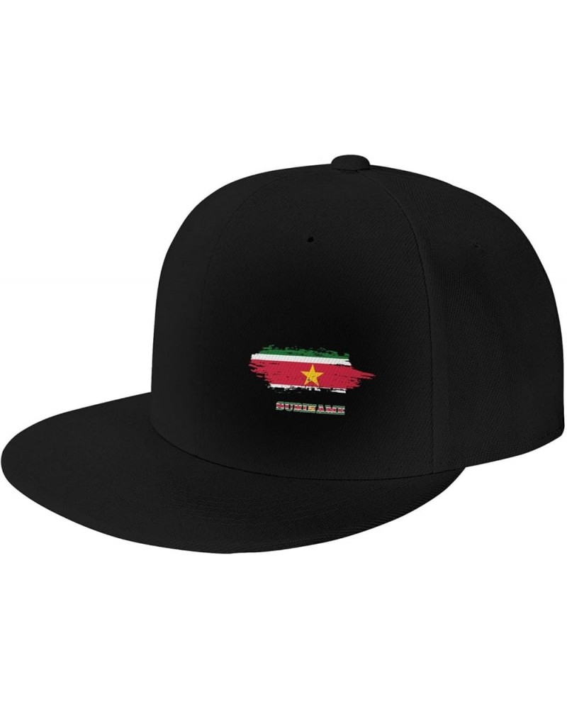 Venezuela Flag Snapback Hat for Men Women Flat Bill Brim Hat Adjustable Hip Hop Hat Baseball Cap Fashion Rapper Hat Suriname ...