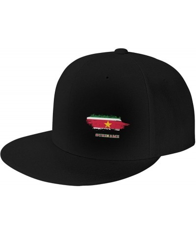 Venezuela Flag Snapback Hat for Men Women Flat Bill Brim Hat Adjustable Hip Hop Hat Baseball Cap Fashion Rapper Hat Suriname ...