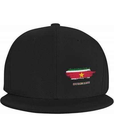 Venezuela Flag Snapback Hat for Men Women Flat Bill Brim Hat Adjustable Hip Hop Hat Baseball Cap Fashion Rapper Hat Suriname ...