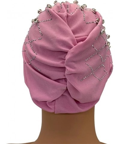 Muslim Hijabs Islam Under Scarf Cap Stretchy Headscarf Bonnet Turbante Rhinestone For Ramadan Women Navy Blue $17.59 Skullies...