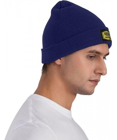 Nashville Sc Grommet Banner Stretch Beanie Knit Hat for Men Women Winter Fall Spring Warm Cap Navy Blue $11.99 Skullies & Bea...