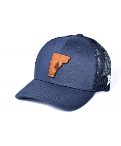 State Series Hats, Vermont Navy/Navy Curved Bill Trucker $20.99 Baseball Caps