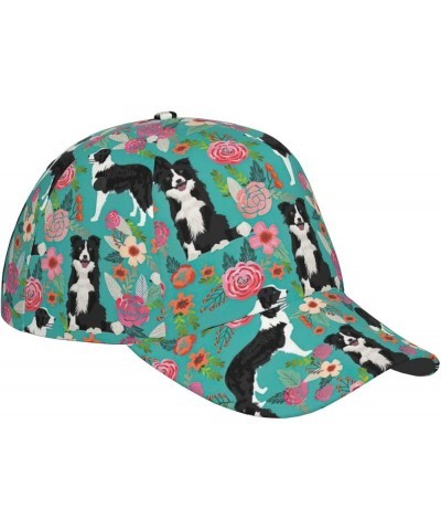 Books Print Baseball Cap Dad Caps Adjustable Sport for Girls Women Men Hats Classic Fashion Casual Border Collie Florals $11....