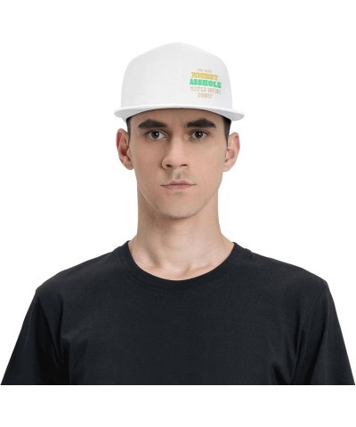 I'm The Nicest Asshole You'll Ever Meet Flat Brim Hat Funny Saying Flat Bill Hat Sarcastic Baseball Cap Dad Hat Black White $...