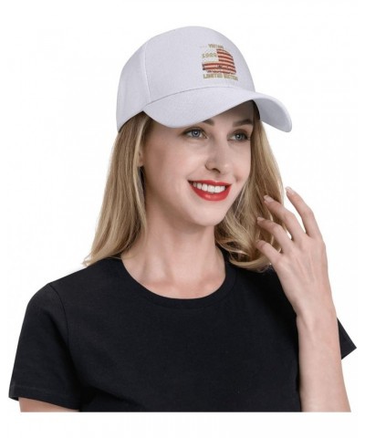 35th Birthday Gifts Vintage 1989 Hat Men Est 1989 35th Birthday Gifts for Women Hat Baseball Cap Snapback Hat White $17.34 Ba...