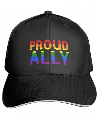 Pride Month LGBTQ Gay Pride Ally Men's Woman Baseball Cap Fashion Adjustable Mesh Hat Unisex Denim Hat Black $10.69 Baseball ...