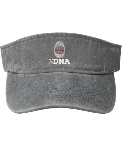 Emblem of Democratic Kampuchea It's in My DNA Sun Visor Hats for Women Men Adjustable Sports Sun Hats Cotton Golf Cap Gray $1...