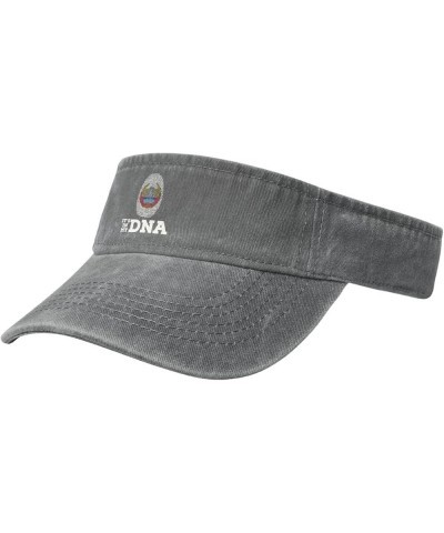 Emblem of Democratic Kampuchea It's in My DNA Sun Visor Hats for Women Men Adjustable Sports Sun Hats Cotton Golf Cap Gray $1...