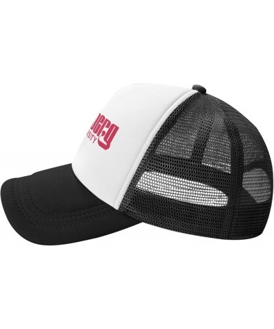 Wittenberg University Logo Trucker Hats for Both Men and Women - Mesh Baseball Snapback Hats Black $12.53 Baseball Caps