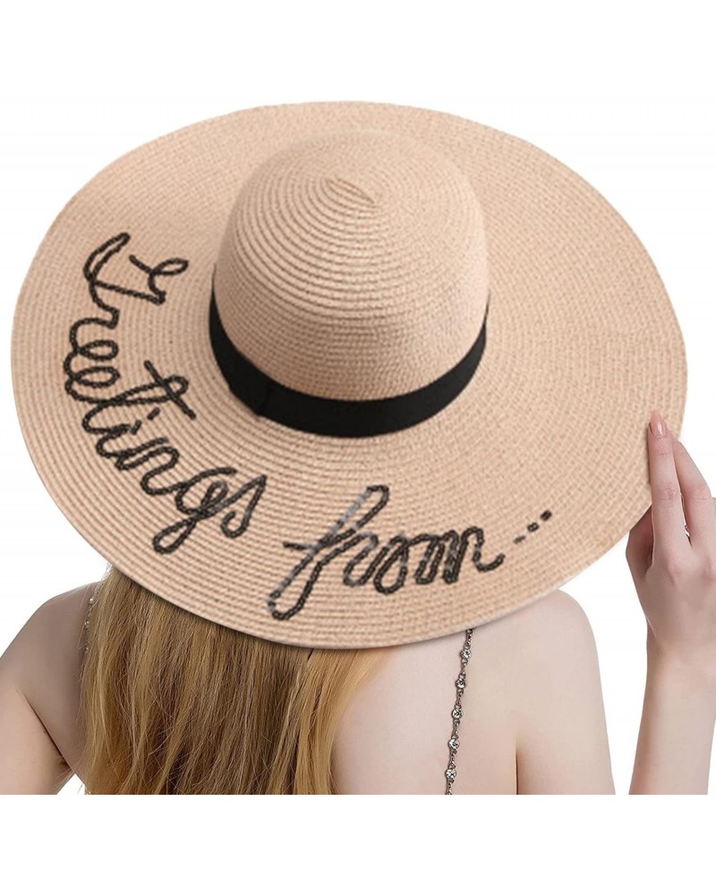 Shade Hat Women Summer Wide Hat Beach Foldable Sun Hats Floppy Roll Up Sun Cap UPF 50+ Caps Women Beach Bags $9.90 Sun Hats