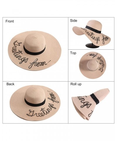 Shade Hat Women Summer Wide Hat Beach Foldable Sun Hats Floppy Roll Up Sun Cap UPF 50+ Caps Women Beach Bags $9.90 Sun Hats