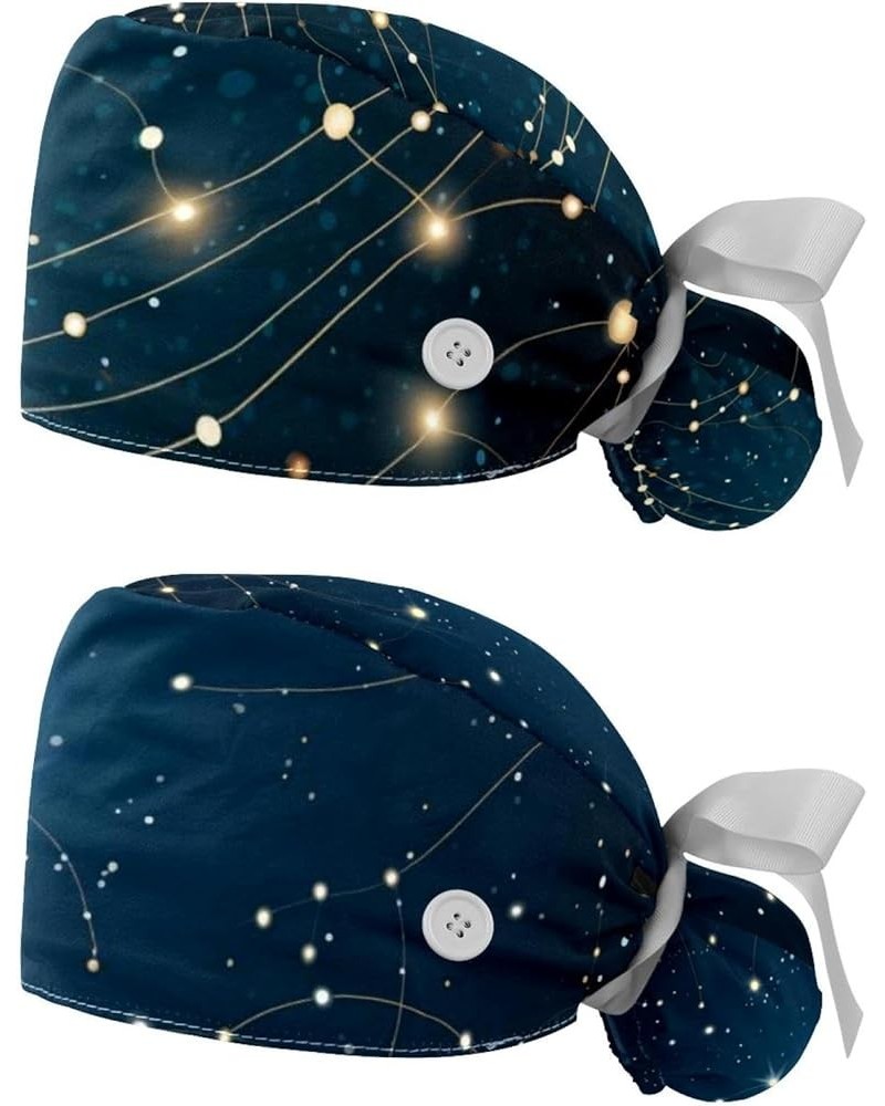 Galaxy Star Sky Women's and Men's Cap Working Hat One Size Multiple Color 2-Pack Color 9 $11.43 Skullies & Beanies