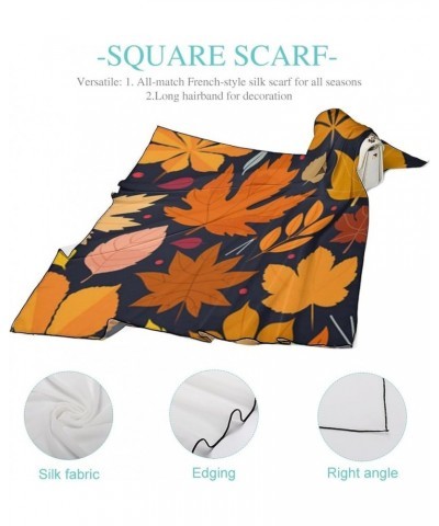 Silk Scarf Satin Head Scarf Hair Scarf Silk Head Scarf Silk Bandana Silk Hair Wrap Neck Scarf for Women Pattern (328) $10.70 ...