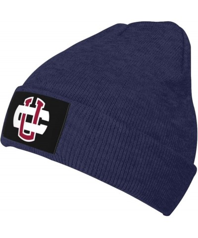 Chapman University Stretch Knit Hat for Men Women Winter Warm Cap Navy Blue $7.77 Skullies & Beanies