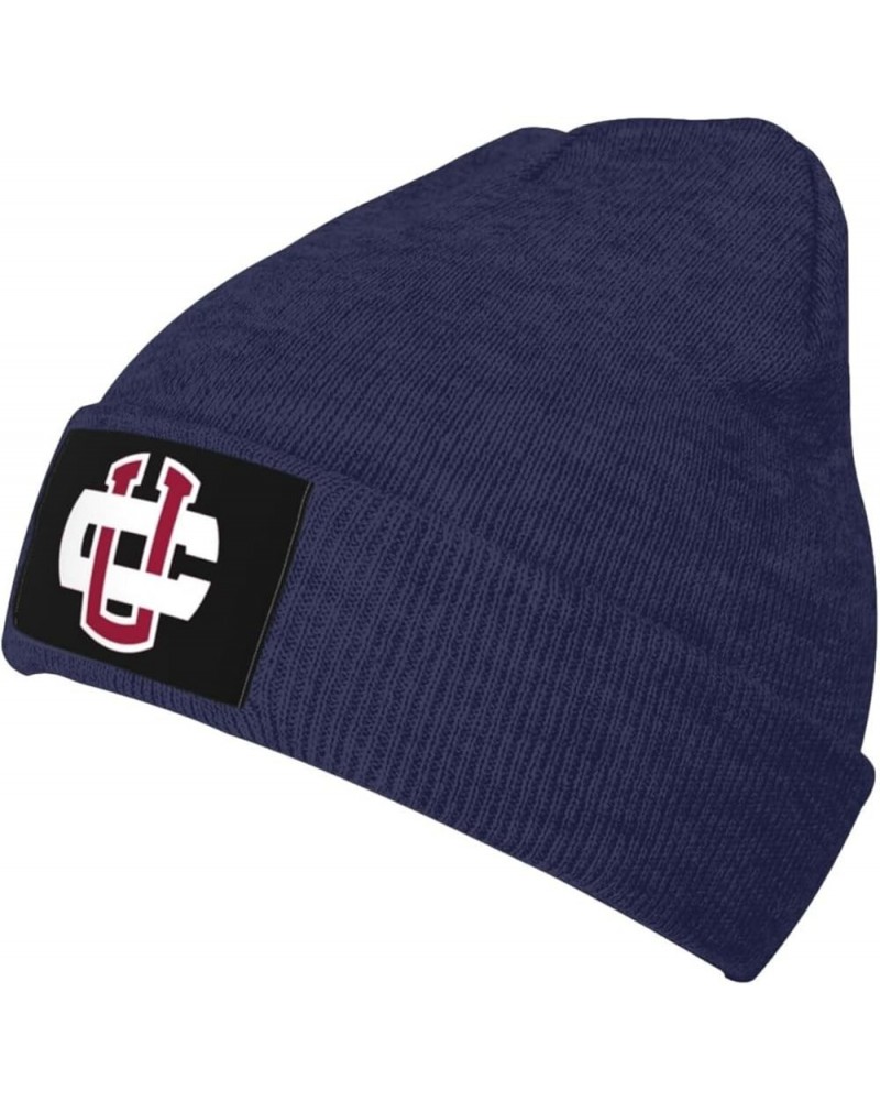 Chapman University Stretch Knit Hat for Men Women Winter Warm Cap Navy Blue $7.77 Skullies & Beanies