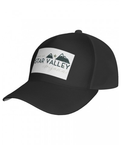 Flag of Star Valley, Arizona Baseball Cap Men's and Women's Baseball Hat Adjustable Casual Outdoor Breathable Caps Truck Driv...