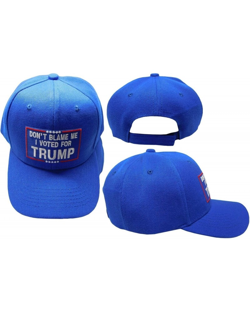 Special Don't Blame Me I Voted for Trump Adjustable Embroidered Cap Hat Black $13.86 Baseball Caps