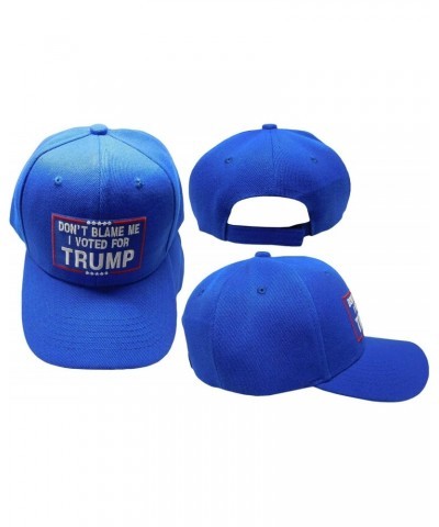 Special Don't Blame Me I Voted for Trump Adjustable Embroidered Cap Hat Black $13.86 Baseball Caps