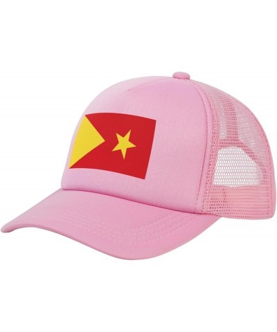 Dad Hat/Cap Mesh Baseball Cap Adjustable Trucker Hat Unisex Pink $8.97 Baseball Caps