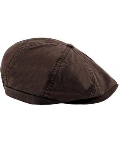 Men's Newsboy Flat Cap Golf Cabbie Beret Hat Irish Hat for Men Classic 8 Panel Flat Driving Hat Summer Newboy Cap B-coffee $8...