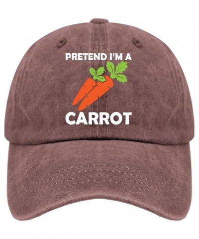 Beach Hats for Women Carrot Pretend I'm a Carrot Womens Beach hat Mountain hat Gifts for Women Summer Cap Suitable for Beach ...