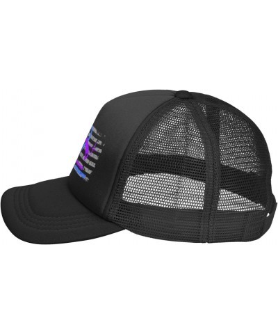 Rheumatoid Arthritis Awareness Baseball Cap Adjustable Casual Mesh Hats Duck Tongue Hat for Men Women5 Black $10.98 Baseball ...