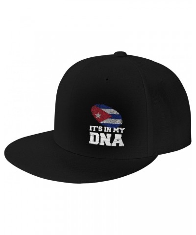 Cuba Flag Cuban Pride It's in My DNA Adult Adjustable Outdoor Activities Sports Traveling Trucker Hats Flat Bill Baseball Cap...