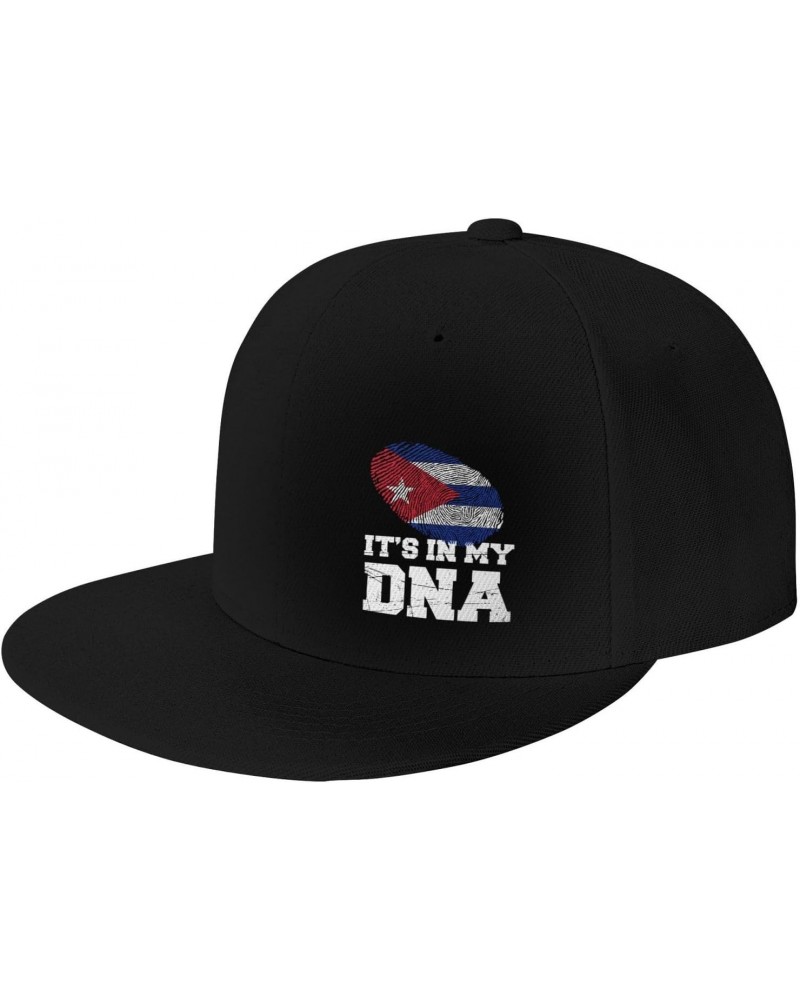 Cuba Flag Cuban Pride It's in My DNA Adult Adjustable Outdoor Activities Sports Traveling Trucker Hats Flat Bill Baseball Cap...