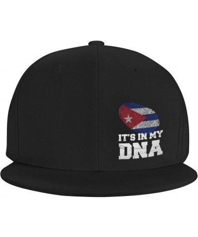 Cuba Flag Cuban Pride It's in My DNA Adult Adjustable Outdoor Activities Sports Traveling Trucker Hats Flat Bill Baseball Cap...