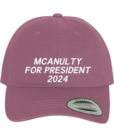 Mcanulty for President 2024 - Comfortable Dad Hat Baseball Cap Pink $14.34 Baseball Caps