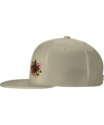 Snapback Baseball Cap Vintage Sunflower Maryland State Hat for Men Women Natural $10.28 Baseball Caps