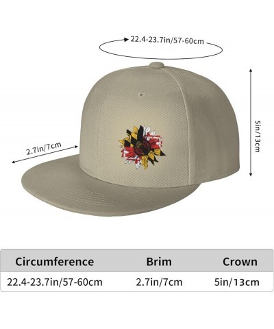 Snapback Baseball Cap Vintage Sunflower Maryland State Hat for Men Women Natural $10.28 Baseball Caps