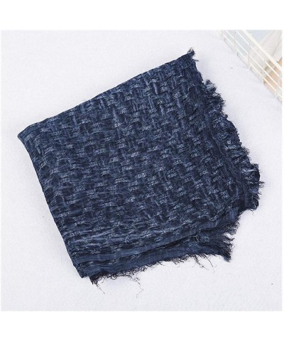 Womens Scarves Cotton and Linen Solider Color Long Shawl Winter Men Scarf Color 12 One Size $12.82 Scarves