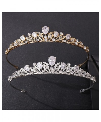 Hair Jewelry Crown Tiaras for Women Gorgeous Zircon Tiara Crown Headbands Rhinestone Crystal Crown Wedding Head Jewelry Acces...