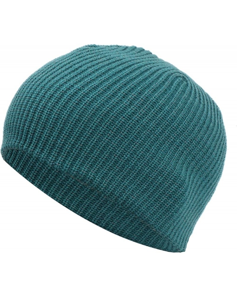 Unisex Winter Beanie for Men Lightweight Cashmere Warm Cold Weather Caps Baggy Winter Cable Knit Hat Blue $10.01 Fedoras