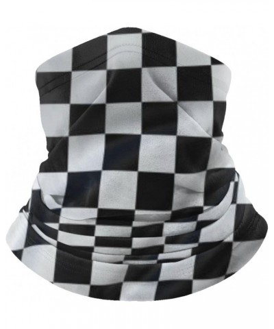 Neck Warmer Checkered Flag Neck Gaiter, Ski Tube Scarf & Snowboard Half Face Mask, Face Cover for Men & Women $8.96 Balaclavas