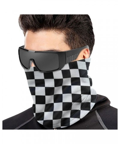 Neck Warmer Checkered Flag Neck Gaiter, Ski Tube Scarf & Snowboard Half Face Mask, Face Cover for Men & Women $8.96 Balaclavas