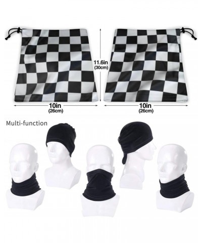 Neck Warmer Checkered Flag Neck Gaiter, Ski Tube Scarf & Snowboard Half Face Mask, Face Cover for Men & Women $8.96 Balaclavas