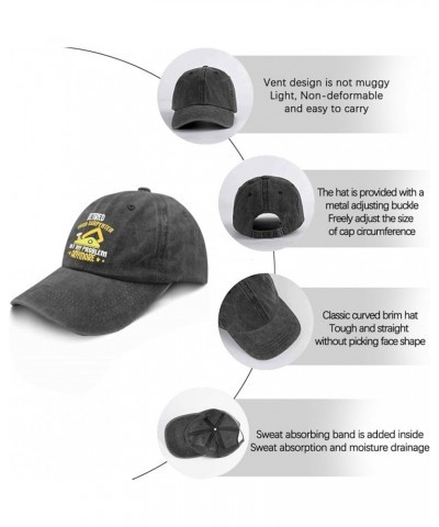 Retired Union Carpenter Not My Problem Anymore Cap Men Cap Pigment Black Custom Hat Gifts for Girlfriends Hiking Pigment Blac...