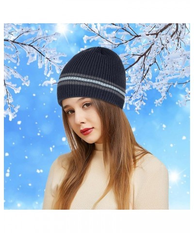 Woolen Knitted Outdoor Neutral Hat 2021 Color Keep Hats Warm Adult Winter Candy Baseball Caps Hat Hat Navy 1 $8.06 Skullies &...